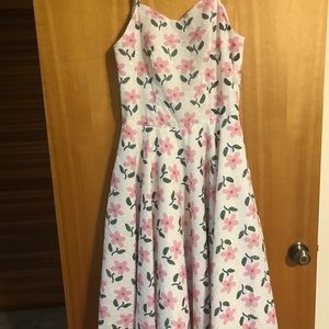 Magnolia Place Pink Flower Sundress NWT